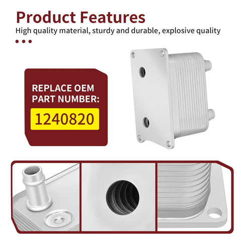 Polaris RZR Xpedition 1000 XP Turbo S Oil to Water Cooler 4x (2019–2023)