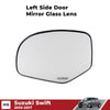 Side Mirror Glass Lens Rear View Left Fits Suzuki Swift Hatchback 2010-17 New