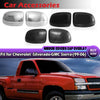 Chevy Silverado GMC Sierra Carbon Fiber Mirror Covers (1999-2006)