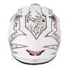 Kids - Pink / White Youth ATV Helmet DOT Full Face Off-Road Racing (S-XL)