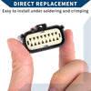 Ford Mondeo 1 Set Black Pins Headlight Socket Plug