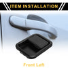 Jeep Wrangler (1999-2006) Black Front Left Exterior Door Handle