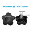Caravan RV 8mm Carefree Awning Brace Locking Knob