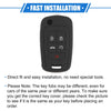 Chevrolet Camaro 5 Button Smart Remote Key Shell (2010-2019)