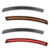 Chevy Corvette C7 4x Smoke Lens LED Side Marker Light Red Amber (2014-2019)