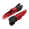 Ducati Monster 696 2008-2014, 796 2011-2014 Red Passenger Rear Footrests Pegs