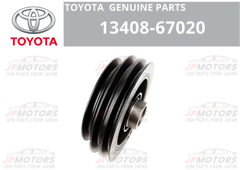 TOYOTA Hilux 4Runner 1KZTE Crankshaft Pulley