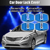 Hyundai Kia 4 x Car Door Lock Latches Covers Protectors