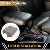 Ford F-150 (2015-2020) Microfiber Leather Grey Console Lid Armrest Cover