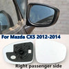 Mazda CX-5 Left/Right Mirror Glass Lens Plate (2012–2014)