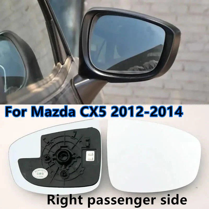 Mazda CX-5 Left/Right Mirror Glass Lens Plate (2012–2014)