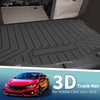 Honda Civic (2011-2015) 1 x TPE Flat Face Cargo Liner Rear Trunk Mat