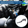 Yamaha YZF R1 Adjustable Brake Clutch Lever Titanium Head Black