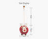 Christmas Tree Adorable Reindeer Pom Decoration Pendant