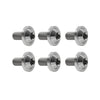 Bike Motor 6 x Titanium Alloy M6x25mm Torx Head Bolts