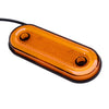 Car SUV Truck 8x Universal Amber Oval LED Side Marker Lights
