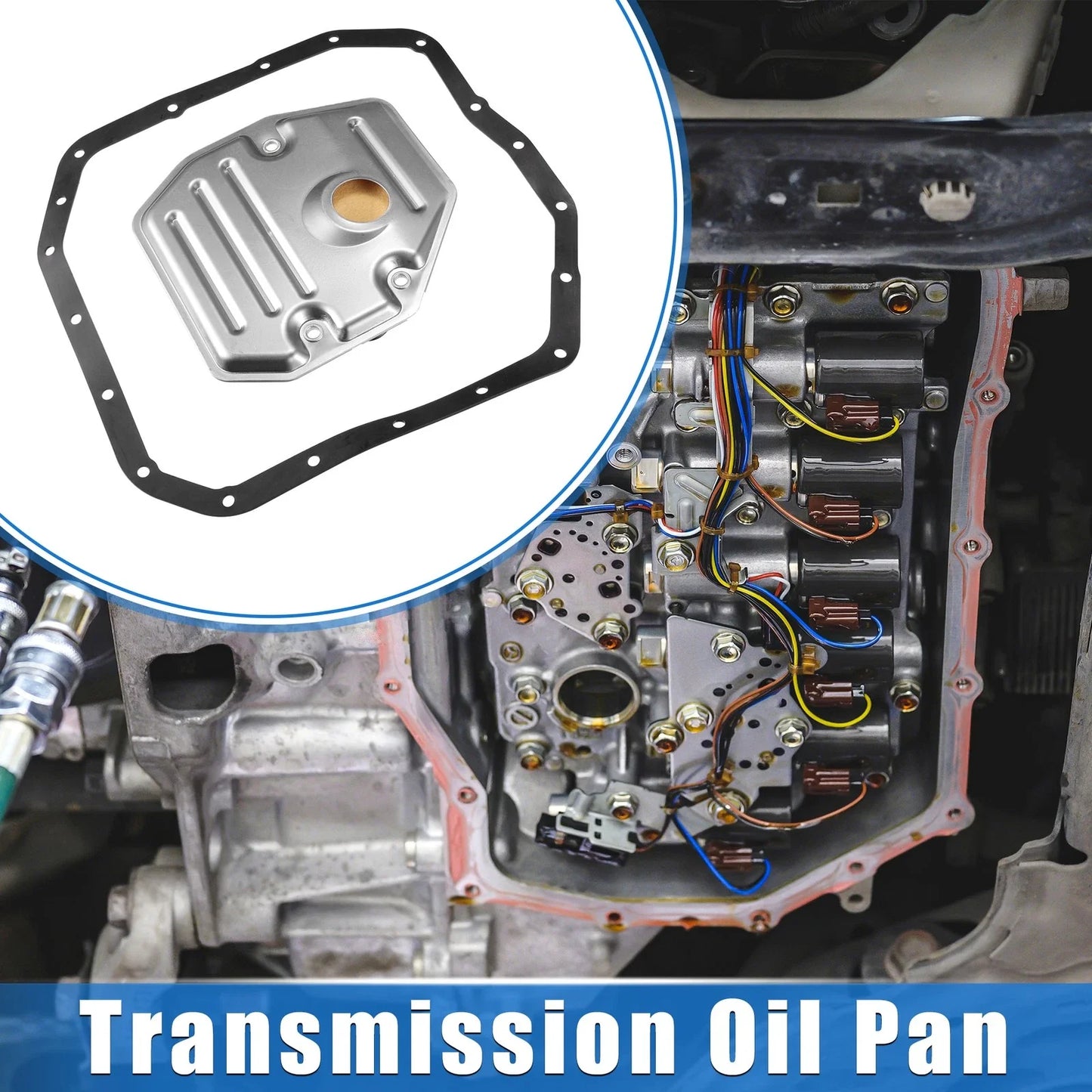 Transmission Filter Kit for Toyota Voxy 2.0L (2007-2011) Metal Silver Tone