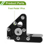 Honda CRF50 Motorcycle Footrests Black Foot Pegs