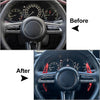 Mazda 3 Axela CX30 MX30 (2020-2021) Silver Steering Wheel Paddle Shifter