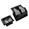Indian Bagger Black Lower Fairing Spoiler Mudguard Oil Cooler Cover (2015-23)