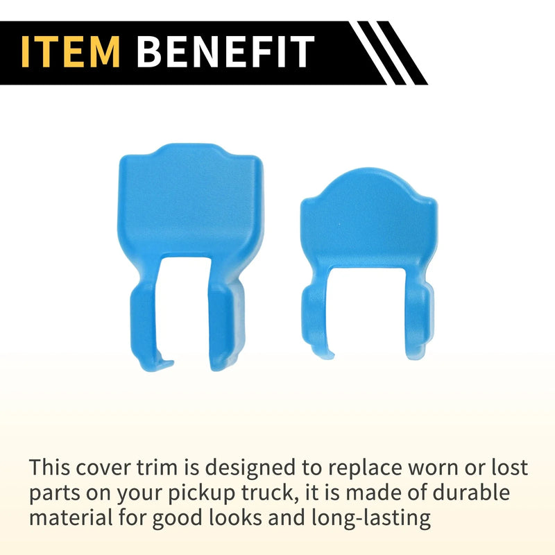 Jeep Wrangler JL JLU (2018-2024) Light Blue Door Limiting Cover Trim