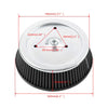 Harley Touring, Softail, Dyna, XL883, 1200 Air Cleaner Filter Intake (99-15)