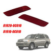 Toyota Sequoia Pair Rear Bumper Reflector Lamp (2001–2004)