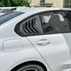 BMW 3 Series G20 (2019-2023) Carbon Style Rear Side Window Louvers