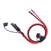 12-24V Vehicles 16AWG SAE to O Ring Cord Adapter Battery Charging Cable