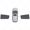 Nissan Tiida 2004-2010 C11 Hatch Front Windows Magnetic Sun Shades