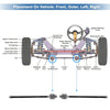 Honda CR-V Front Inner Tie Rod Ends (2007-2008)