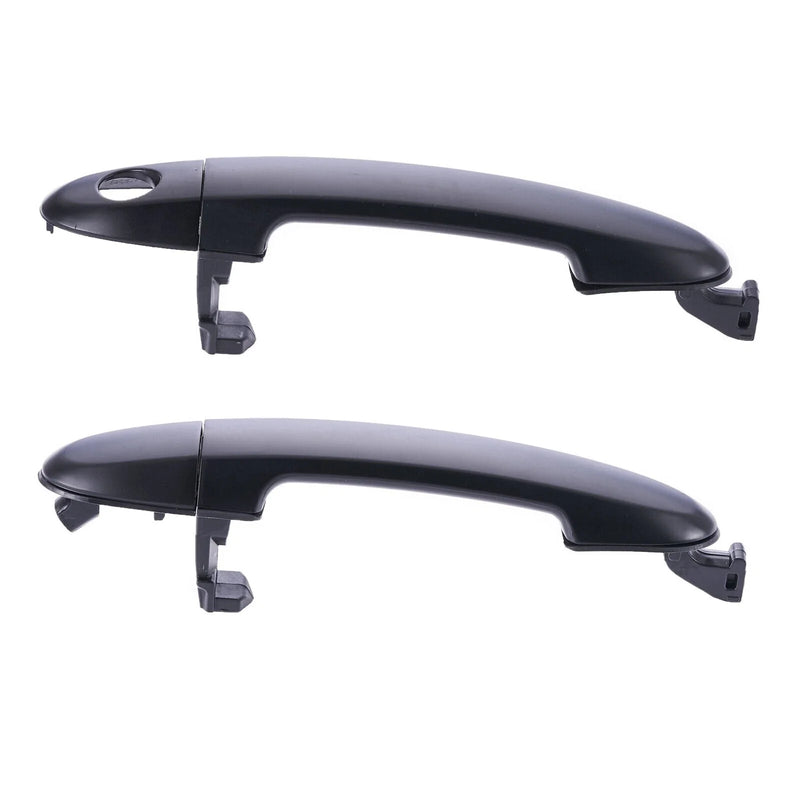 Hyundai Santa Fe CM 4pc Front/Rear Door Handles Blk (2006–2012)