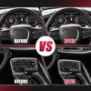 Dodge Charger Jeep Black Steering Wheel Shift Paddle Extension Trim Set