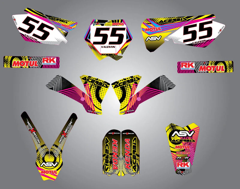 KTM 85 Full Custom Graphic Kit (2006-2012)