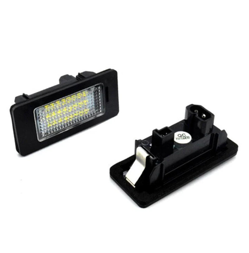 BMW E82 E88 E90 E92 E39 E60 2 x No Error LED License Plate Lights (2007-2013)