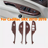 Cadillac SRX 4Pcs Woodgrain Window Lift Switch Cover (2010–2016)