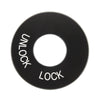 Harley Road King Special Black Ignition Lock Insert Trim (2015-2024)