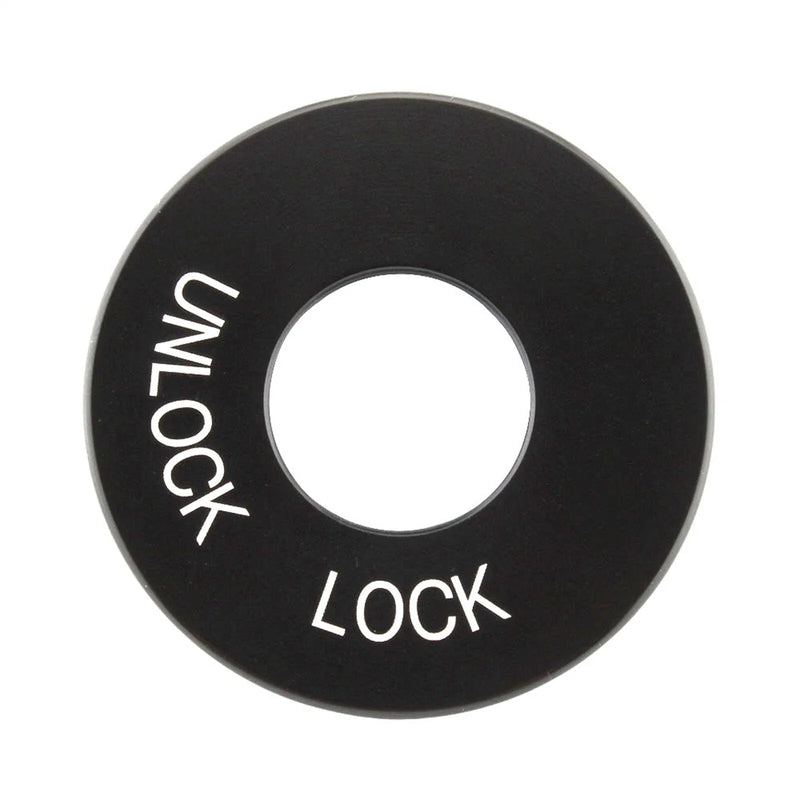 Harley Road King Special Black Ignition Lock Insert Trim (2015-2024)