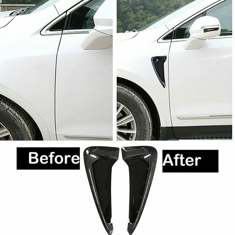 Side Wing Fender Trims/Carbon Fiber Air Flow Vents/for BMW X5/X5M (2014–2018)