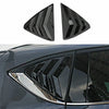 Mazda CX-5 Carbon Fiber Side Window Louver Shutter Cover Trim (2017–2021)