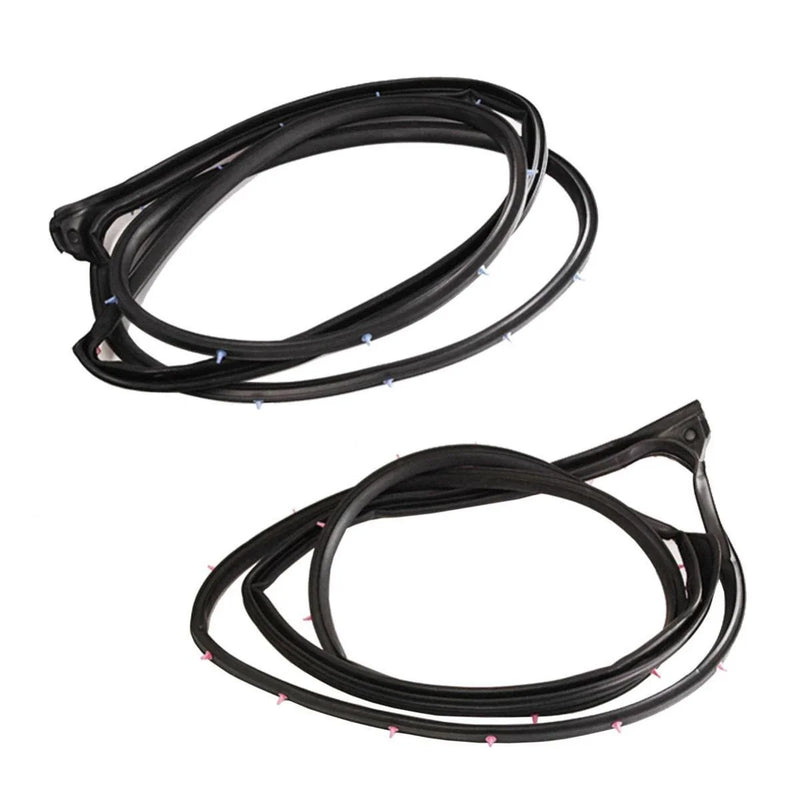 Front Door Rubber Seal Pair Fits Toyota Hilux Vigo KUN16 26 SR5 2D 2004-15 D06