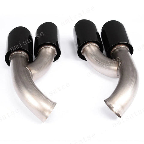 Porsche Cayenne V6 GTS Style Exhaust Tips (2015 - Present)
