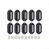 Truck SUV Trailer Lorry 12 / 24V 6LED License Plate Light