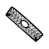 Toyota Land Cruiser Front Upper Bumper Grille (2005-2007)