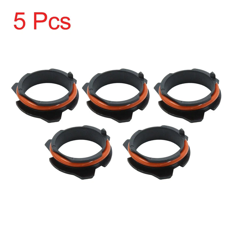 BMW E39 5 Series 5 x H7 Headlight Bulb Holder Retainer Adapter