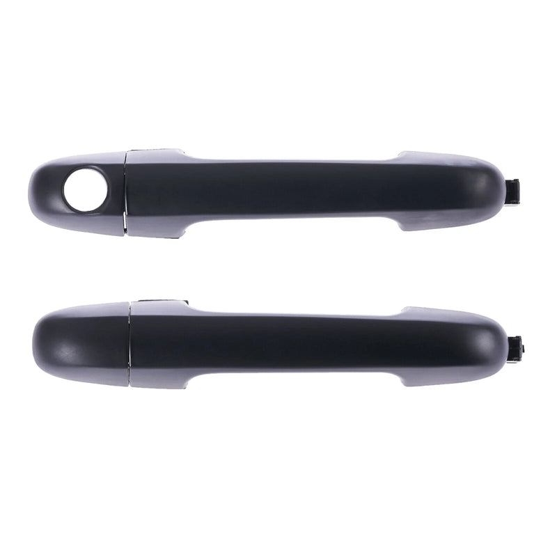 Hyundai i30 Set of 2 Front Left/Right Exterior Door Handles Black (2007–2012)