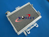 Honda CR125 CR125R Aluminum Radiator & Red Hoses (1998-1999)