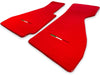 Ferrari 328 GTB (1985-1989) - Red Tailored Carpets with Emblem Floor Mats