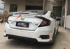 Honda Civic Sedan 2016-2021 Pearl White Universal Spoiler Wing