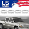 99-06 Chevy Silverado GMC Sierra 1500 8x Chrome Door Handle Covers